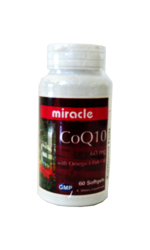CoQ10 + Omega-3 60 mg coenzyme love