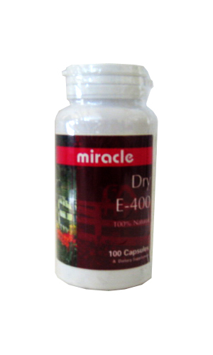 DryE-400 natural water-soluble vitamin E 100 tablets
