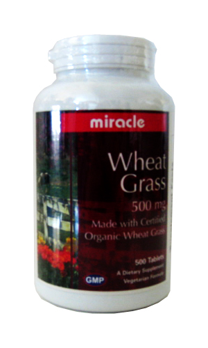Wheat grass 500 mg of wheat straw sperm