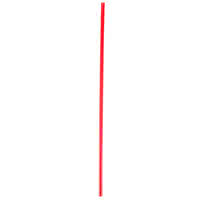 Choice 7 7/8 inch Red Unwrapped Collins Straw - 5000/Case